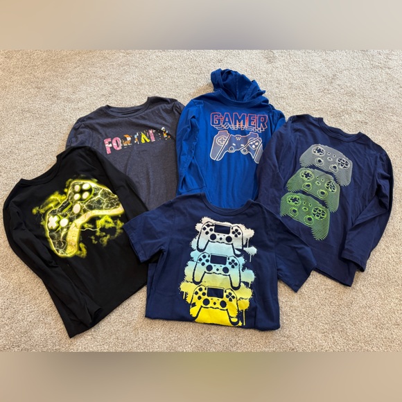 The Children's Place Other - Boys 7/8 Gamer tee lot